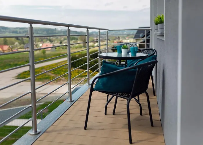 Apartamenty-Kudowa Z Pieknym Widokiem I Balkonem